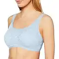 Triumph Fit Smart P Reggiseno t-Shirt, Blu (Wedgewood Blue), 02 Donna