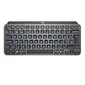 Logitech MX Keys Mini Minimalist Wireless Illuminated Keyboard, Compact, Bluetooth, Backlit, USB-C, Compatible with Apple macOS, iOS, Windows, Linux, Android, Metal Build - Graphite