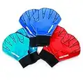 Sport-Thieme Aquafitness-Handschuhe aus Neopren | Geschlossene Schwimmhandschuhe für Aquafitness, Aquajogging, Wassergymnastik | In S, M, L | Blau, Rot,Türkis | Markenqualität