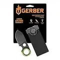 Gerber Gear 31-002521N GDC Pocket Knife Money Clip, GDC Fixed Blade Knife and Case, EDC Gear, Stainless Steel,Grey