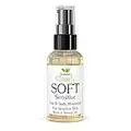 Clearly SOFT Face and Body Oil for Sensitive Skin | Hydrate, Moisturise, Soothe Dry Skin | 100% Natural Waterless Blend for Soft Healthy Skin | No Parabens or Phthalates