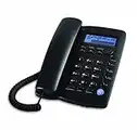 Ornin Y043 Corded Telephone with Speaker, Display, Basic Calculater and Caller ID(Black)