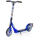 Scooter – Scooter for Teenager – Kick Scooter – 2 Wheel Scooter with Adjustable T-Bar Handlebar – Folding Adult Kick Scooter with Alloy Anti-Slip Deck – Scooter with 8” Smooth Gliding Wheels by Hurtle