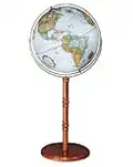 Replogle – Globo da Pavimento Edinburgh II in Inglese, 40 cm, Colore: Blu, 26824.0