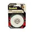 Scotch Mounting Tape, Double Sided Foam Tape for Permanent Mounting, 0.5 in x 75 in (1.27 cm x 1.9 m), 110-ESF