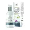 Y-Not Natural Ultra Pure Australian Emu Oil - Huile d'émeu luxueuse de qualité hospitalière 200 ml | Enrichi en sucre rose : l'hydratant ultime pour la peau, les cheveux, les ongles et le cuir chevelu