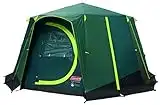 Coleman Tienda de campaña Octagon Blackout, 6 a 8 Personas, Domo para Festivales, Resistente al Agua, Familiar con Lona para el Suelo Cosida