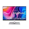 ASUS ProArt Display PA279CV 27” 4K HDR UHD (3840 x 2160) Monitor, IPS, 100% sRGB/Rec. 709, ΔE < 2, USB-C DisplayPort HDMI USB hub, Calman Verified, Eye Care, Tilt Pivot Swivel Height Adjustable