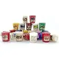 12 Official Yankee Candle Mini Votive Samplers Assorted Winter Festive Fragrances