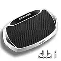 EILISON Bolt Vibration Plate Exercise Machine - Whole Body Vibration Platform Exercise Machine - Home Workout Equipment for Toning & Wellnesss - Max User Weight 350lbs