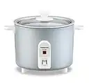 Panasonic Rice Cooker, Steamer & Multi-Cooker, 3-Cups (Cooked), 1.5-Cups (Uncooked), SR-3NAL – Silver