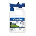 Adams Plus Yard Spray | Kills Mosquitoes, Fleas, Ticks, Ants, And Many Other Listed Nuisance Pests in Outdoor Areas | Treats Up to 5,000 Square Feet | Easy To Use Hose-End Spray | 32 Fl Oz