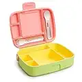 Munchkin® Lunch™ Bento Box for Kids, Includes Utensils, Yellow