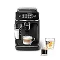 Philips 2200 Series Fully Automatic Espresso Machine - LatteGo Milk Frother, 3 Coffee Varieties , Intuitive Touch Display, Black, (EP2230/14)