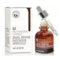 [Mizon] Snail Repair Intensive Ampoule (30ml) 80% Snail Mucin Extract Repair Serum, Elastin and Collagen Generation, Anti-Ageing, Snail Secretion Filtrate, Korean Skin Care