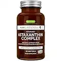 Astaxanthin Complex, 42 mg Astapure Providing 4 mg H. Pluvialis Astaxanthin, 90 Vegan Softgels, by Igennus