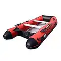 BRIS 12ft Inflatable Boat Inflatable Raft Sport Rescue Diving Boat Fishing Dinghy Tender Pontoon