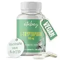 Vitabay l-triptofano essenziale 500 mg 240 compresse vegane ad alto dosaggio - amminoacidi essenziali triptofano integratore 1 compressa al giorno - triptofano serotonina - l triptofano aminoacidi