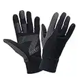 OZERO Herren Wasserdicht Thermohandschuhe, Touchscreen Winterhandschuhe Fahrhandschuhe Fahrradhandschuhe Laufhandschuhe (XXL)