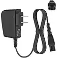 Shaver Charger for Philips Norelco-HQ8505 Norelco 7000 5000 3000 8000X 8500X 9000 Series MG7 S1560 Electric Shaver Razor Beard Trimmer 15V AC Adapter for Aquatec,Multigroom Power Supply Cord