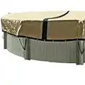 In The Swim 28 Foot Round Ultimate Above Ground Winter Pool Cover - 12 Year Warranty