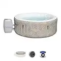 Bestway Madrid SaluSpa 4 Person Inflatable Hot Tub w/ 120 AirJets & App Control