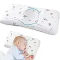 Vamorry Toddler Pillow, Toddler Sleeping Pillow with Washable Pillowcase (Tree pattern)