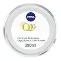 NIVEA Crema corporal reafirmante Q10 (300 ml), loción corporal hidratante reafirmante con potente CoQ10 para reafirmar la piel, hidratante para todo el cuerpo para una piel hermosa