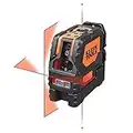 Klein Tools 93LCLS Laser Level, Self Leveling, Cross Line Level with Plumb Spot and Magnetic Mounting Clamp