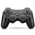 CHENGDAO Controller Wireless for PS3 SIX-AXIS Double Shock Controller for Playstation 3 with Charge Cord