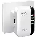 2023 Newest WiFi Extender, WiFi Repeater, WiFi Booster,Covers Up to 3000 Sq.ft and 45 Devices, Internet Booster - with Ethernet Port, Quick Setup, Home Wireless Signal Booster - White