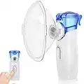 Portable Nebulizers for Cough, Handheld Mini Mesh Nebulizer for Babies, Personal Steam Inhaler Asthma Nebulizer Machine with Mask Mouthpiece for Easy Breathing