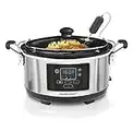 Hamilton Beach 33956-CE Slow Cooker, 240 W, 4.5 Litri, Inossidabile, Acciaio Inox