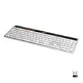 Logitech K750 Wireless Solar Keyboard for Mac — Solar Recharging, Mac-Friendly Keyboard, 2.4GHz Wireless - Silver