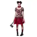 Womens Vintage Circus Clown Fancy Dress Costume - Large (UK 18-20)