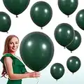 Emerald Green Balloons Different sizes 77 pack 18+12+10+5 inch Dark Hunter Green balloon Garland For wedding Birthday anniversary decorations