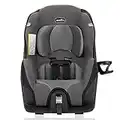 Evenflo Tribute 5 Convertible Car Seat, 2-in-1, Saturn Gray, 18.5x22x25.5 Inch (Pack of 1)