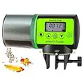 ShinePick Automatic Fish Feeder Moisture-Proof Fish Food Dispenser Battery-Operated Intelligent Timer Auto Feeder for Turtle Pond Aquarium and Fish Tank