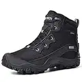 XPETI Walking Boots Womens Hiking Boots Women Ladies Dog Trekking Outdoor Vagen Ankle Summer Shoes Lightweight Black Size 6 UK