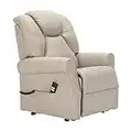 Sime Betty 2 Moteurs Fauteuil releveur Relax Dispositif Médical système de Roue Doux siège à Micro-Ressorts résistant aux Taches fauteuils inclinables Chanvre