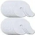 25 Pieces Compatible Cloth Dryer Exhaust Filter Set Replacement for Panda/Magic Chef/Sonya/Avant