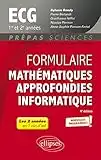 Formulaire Mathématiques approfondies informatique ECG 1re et 2e années