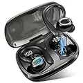 Auriculares Inalambricos Deportivos 48Hrs Auriculares Bluetooth 5.3 con Mic, CVC8.0 Cascos Inalambricos Cancelacion Ruido IP7 Impermeable Pantalla LED/in-Ear Audifonos Inalambricos Deporte Running