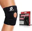 Sleeve Stars Knee Support for Women & Men, Knee Brace Patella Tendon Knee Strap, Compression Knee Wrap Protection for LCL, MCL, ACL & Dislocated Kneecap, Patellar Stabilizer for Joint Pain (XL-3XL)