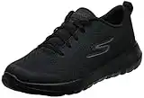 Skechers Men's Gowalk Max-Athletic Workout Walking Shoe with Air Cooled Foam Sneaker, Black 1, 11