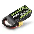 OVONIC 4S Lipo Batteria 1300mAh 100C 14.8V FPV Lipo con connettore XT60 per RC Heli RC Aereo Drone FPV Quadcopter Fai da Te Hobby