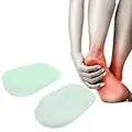 Adhésif Semelles Grandissantes en Silicone Gel Hauteur Augmentation Intérieur Talonnettes de Chaussures, Auto-Adhésif Hauteur Augmentant Demi-Semelles (2.5cm-Vert)