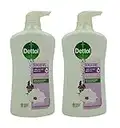 Dettol Anti Bacterial pH-Balanced Body Wash, Sensitive, 21.1 Oz / 625 Ml (Pack of 2) for Moisturizing