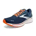 Brooks Men's Ghost 14 D Width Running Shoe (BRK-110369 1D 10334D0 12 (488) Titan/Teal/FLA)