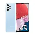 SAMSUNG Galaxy A13 Smartphone Android, Display Infinity-V da 6.6 pollici¹, Android 12, 4GB RAM e 128 GB di Memoria interna espandibile², Batteria 5.000 mAh³, Light Blue [Versione italiana]